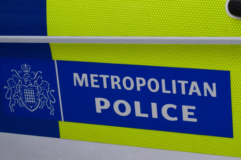 Metropolitan Police Logo on Car Door