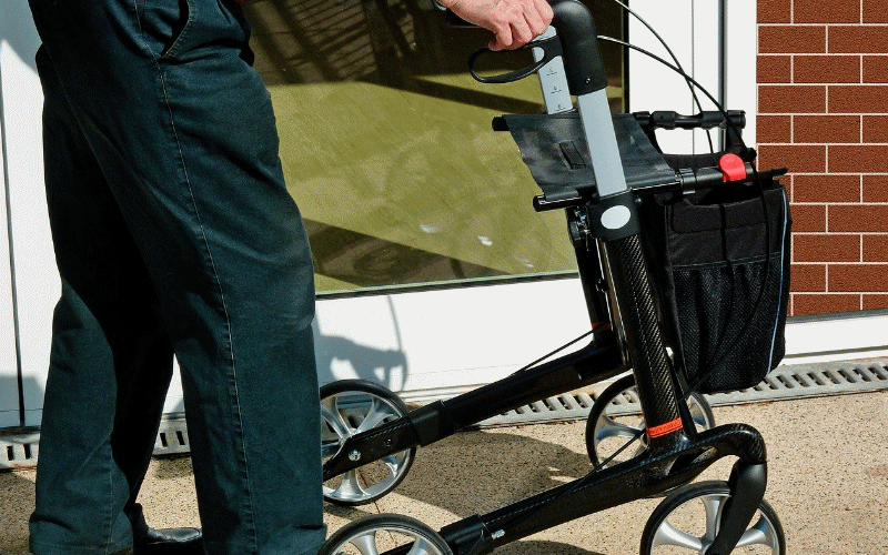 Rollator being used in a Retirement Home | Hillingdon Today