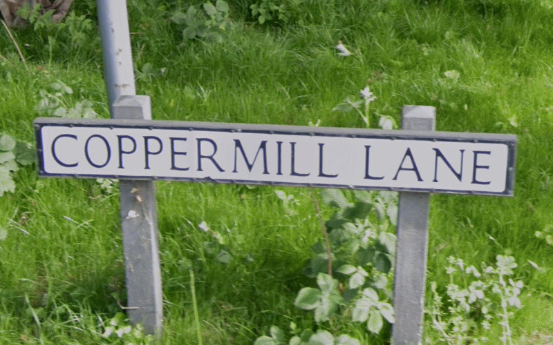 Copper Mill Lane street sign | Hillingdon Today