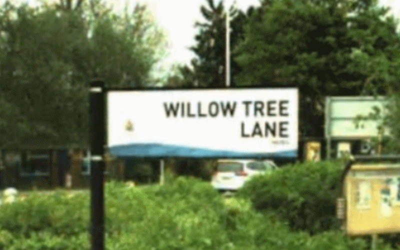 Willow Tree Lane street sign | Hillingdon Today