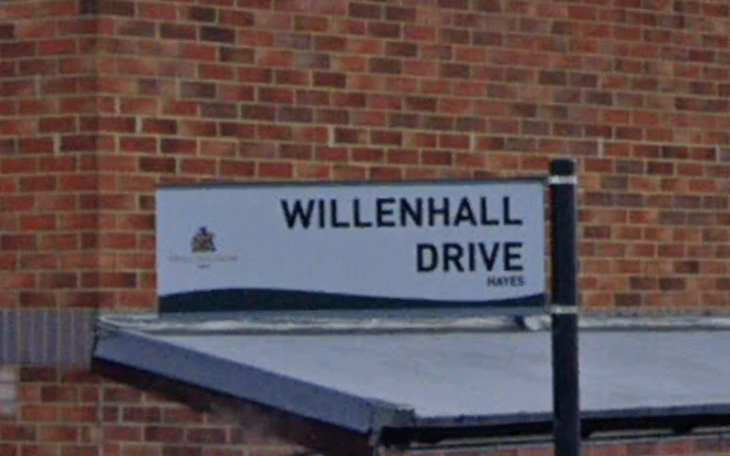 Willenhall Drive street sign | Hillingdon Today