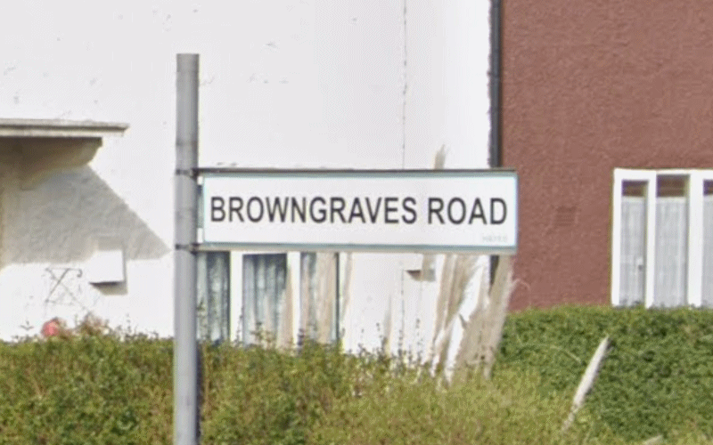 Browngraves Road Harlington street sign | Hillingdon Today