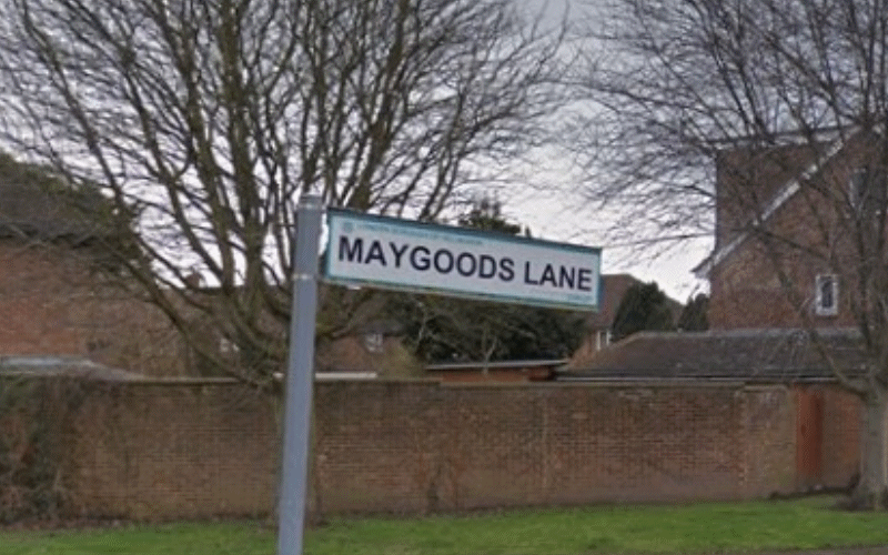 Maygood Lane Streetsign | Hillingdon Today