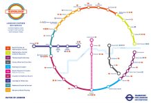 London’s Pioneering New Express Superloop Bus Service Now Fully Circles the Capital A map of the new Superloop | Hillingdon Today