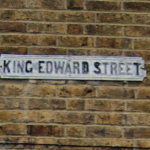 Police urging witnesses to come forward following arson incident in early hours of Wednesday King Edward Street street sign | Hillingdon Today