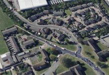 Teenager Appears in Court for Hayes Murder Charge An ariel view of the junction of Bourne Avenue with Nine Acre Close in Hayes | Hillingdon Today