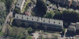 Police Seek Witnesses After Aggravated Burglary in Denham An ariel view of Foxmoor Court in Denham | Hillingdon Today