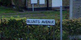 West Drayton House Fire Highlights Urgent Need for White Goods Safety Blunts Avenue street sign | Hillingdon Today