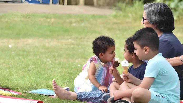 People enjoying Barra Hall Park in Hayes | Hillingdon Today