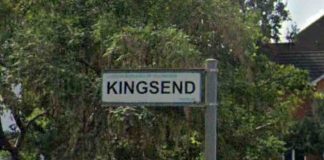 Fire at Ruislip Commercial Property Extinguished by Firefighters Kingsend steet sign | Hillingdon Today