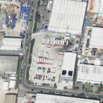Firefighters Quickly Extinguish Blaze at Southall Laundry Warehouse Ariel view of Jackson Way Southall | Hillingdon Today
