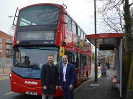 Bassam Mahfouz and Danny outside of West Drayton station | Hillingdon Today