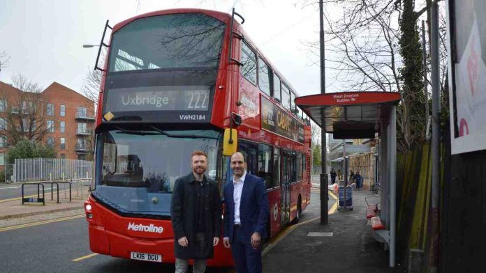 Bassam Mahfouz and Danny outside of West Drayton station | Hillingdon Today