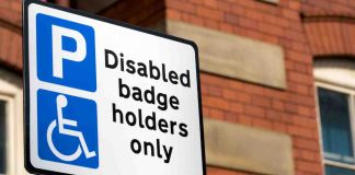 Four Individuals Fined Over £1,200 for Fraudulent Use of Disabled Parking Badges Disabled Badge Holders Only sign | Hillingdon Today