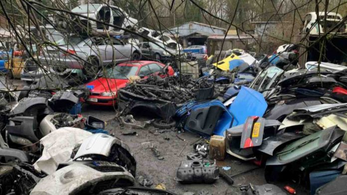 Police Raid Scrapyard Suspected of Vehicle Theft in West Drayton | Hillingdon Today