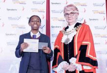 Hillingdon Student Advances in UK’s Largest Public Speaking Competition Kamal Dennis and the Mayor of Hillingdon | Hillingdon Today