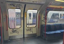 Graffiti Surge on Central Line Prompts Call for Action from London Assembly Member Central line graffiti TfL response | Hillingdon Today