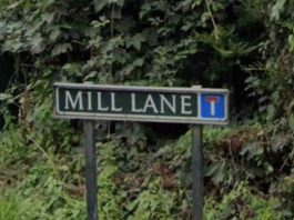 Mill Lane street sign Horton harassment incident | Hillingdon Today