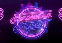 Get Ready for a Blast from the Past at Tropicana Nights 80s Party Tropicana Nights 80s Party Sign
