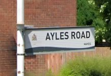 Hayes House Fire Causes Extensive Damage Ayles Road streetsign