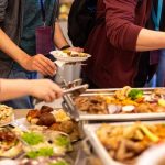 West Drayton Care Home Hosts Community Food Festival Buffet in care home