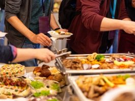 West Drayton Care Home Hosts Community Food Festival Buffet in care home