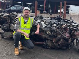 Council crushes first fly‑tipping truck in tough new crackdown Cllr Adam Bennett with first vehicle crushed by council | Hillingdon Today