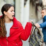 Police Arrests Eight in Local Jewellery Theft Wave Thief stealing bag